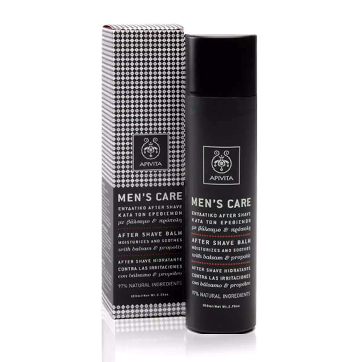 Бальзам после бритья со зверобоем и прополисом Apivita After Shave Balm