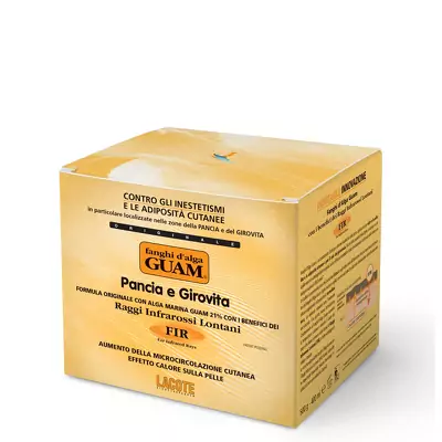 Грязьова маска з морських водоростей GUAM FIR для живота і талії з розігріваючою дією - 11278