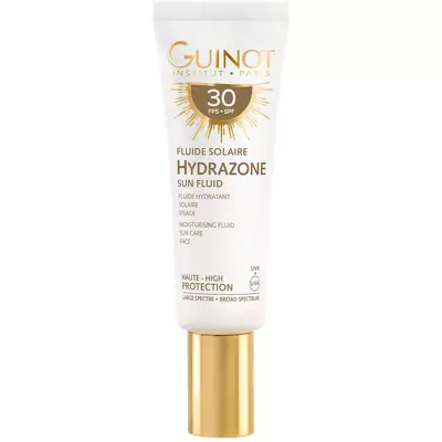 Зволожуючий сонцезахисний флюїд для обличчя Guinot Hydrazone Solaire Sun Face Cream Fluide SPF 30