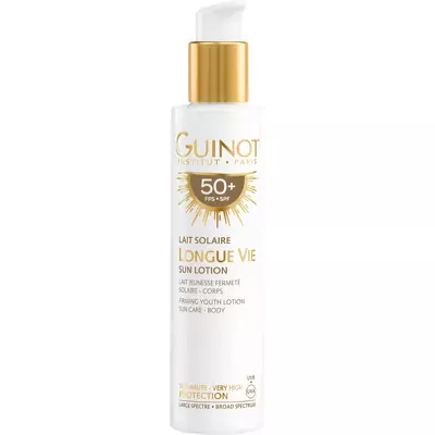 Омолоджуючий сонцезахисний лосьон для тіла Guinot Longue Vie Soleil Anti-Age Body Lotion SPF 50