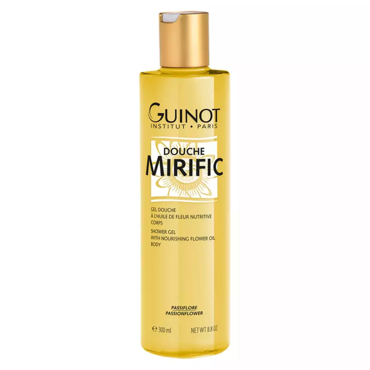 Гель для душа с маслом пассифлоры Guinot Douche Mirific