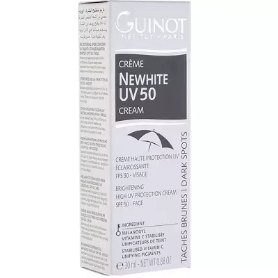 Осветляющий тонирующий крем Guinot UV Shield SPF 50