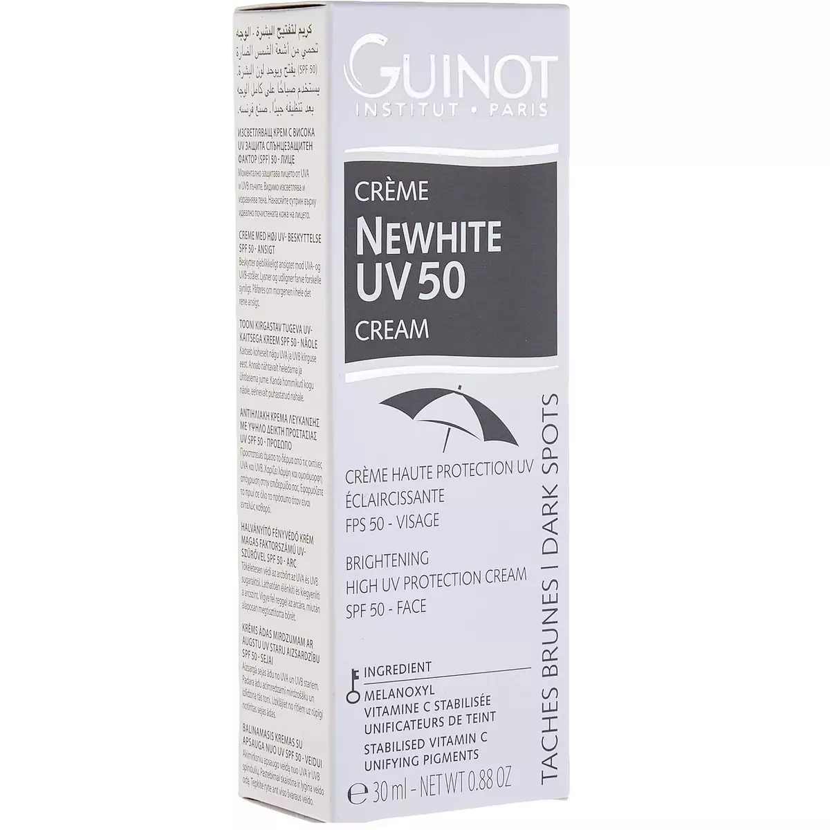 Осветляющий тонирующий крем Guinot UV Shield SPF 50