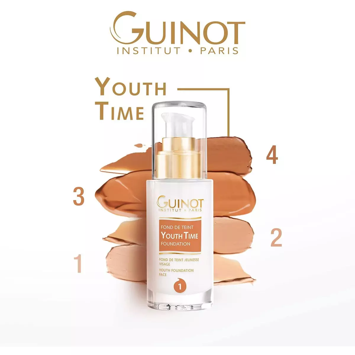 Омолаживающий тональный крем Guinot Fond de Teint Youth Time