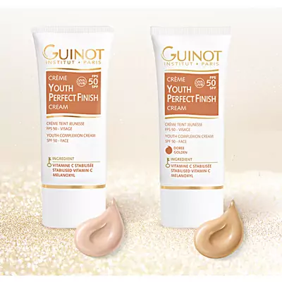 Идеальный омолаживающий тонирующий крем Golden Guinot Youth Perfect Finish Golden SPF 50
