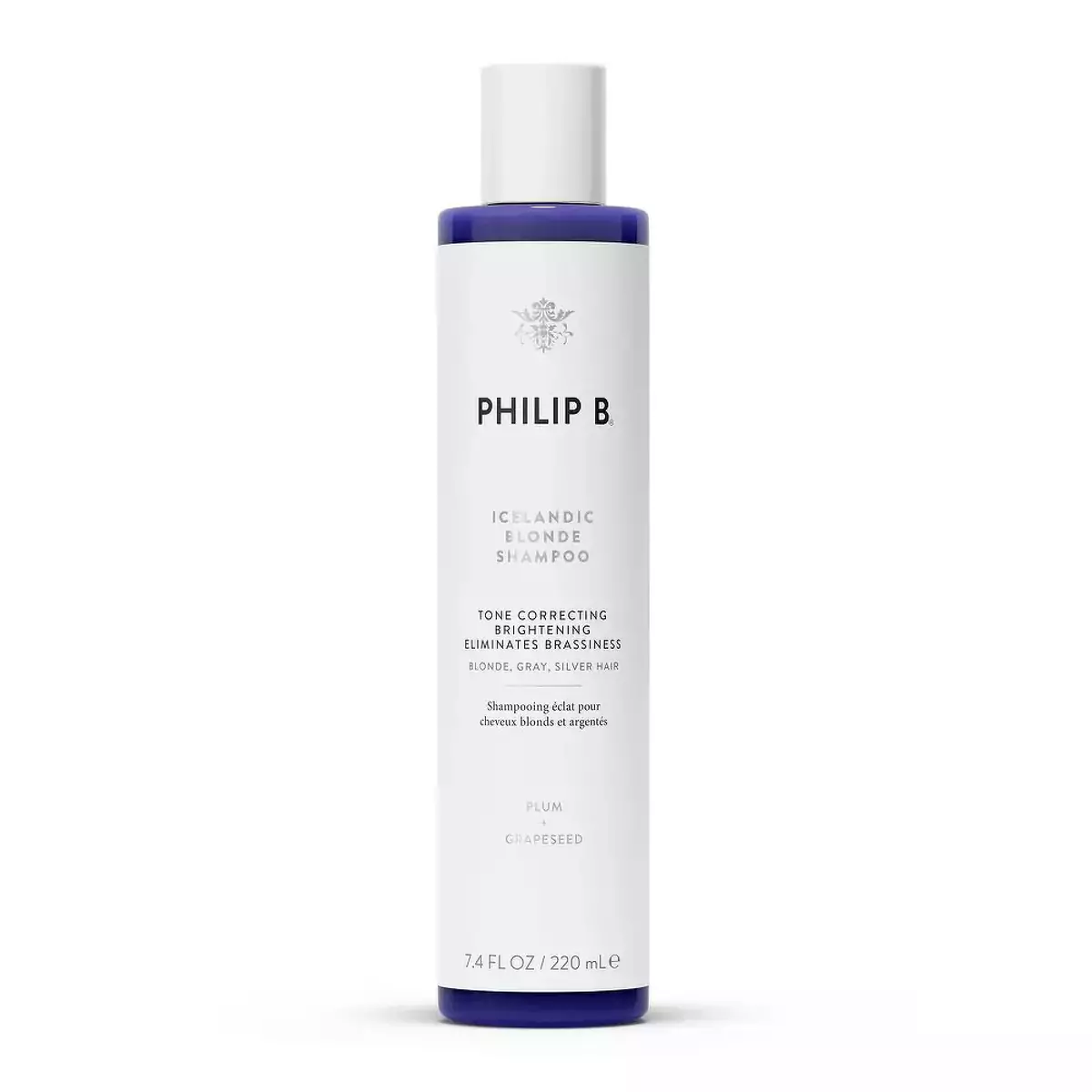 Шампунь для светлых волос и седины Philip B Icelandic Blonde Shampoo