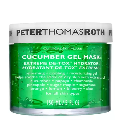 Гелева маска для обличчя для інтенсивного детоксу та зволоження з екстрактом огірка Peter Thomas Roth Cucumber Gel Mask Extreme De-Tox Hydrator
