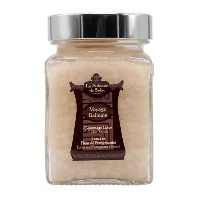 Скраб для тіла Лотос і Франжіпані La Sultane de Saba Voyage Balinais Lulur Scrub Lotus and Frangipani Flower