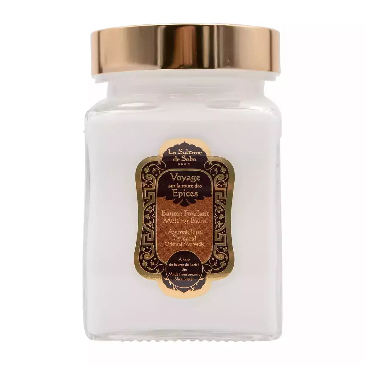 Бальзам для тела Аюрведический Амбра-Ваниль-Пачули La Sultane de Saba Voyage Epices Melting Balm Oriental Ayurvedic Amber Vanilla Patchouli