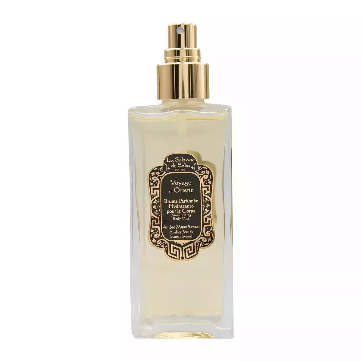 Спрей для тела Амбра-Мускус-Сандал La Sultane de Saba Voyage Orient Moisturizing Mist Amber Musk Sandalwood