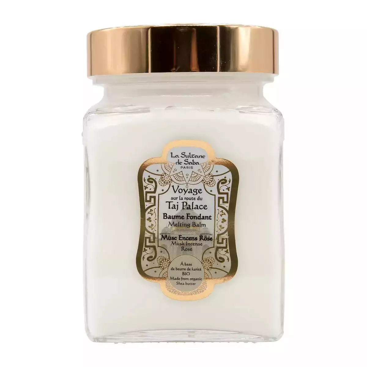 Бальзам для тела Ладан-Мускус-Роза La Sultane de Saba Voyage Taj Palace Melting Balm Musk Incense Rose