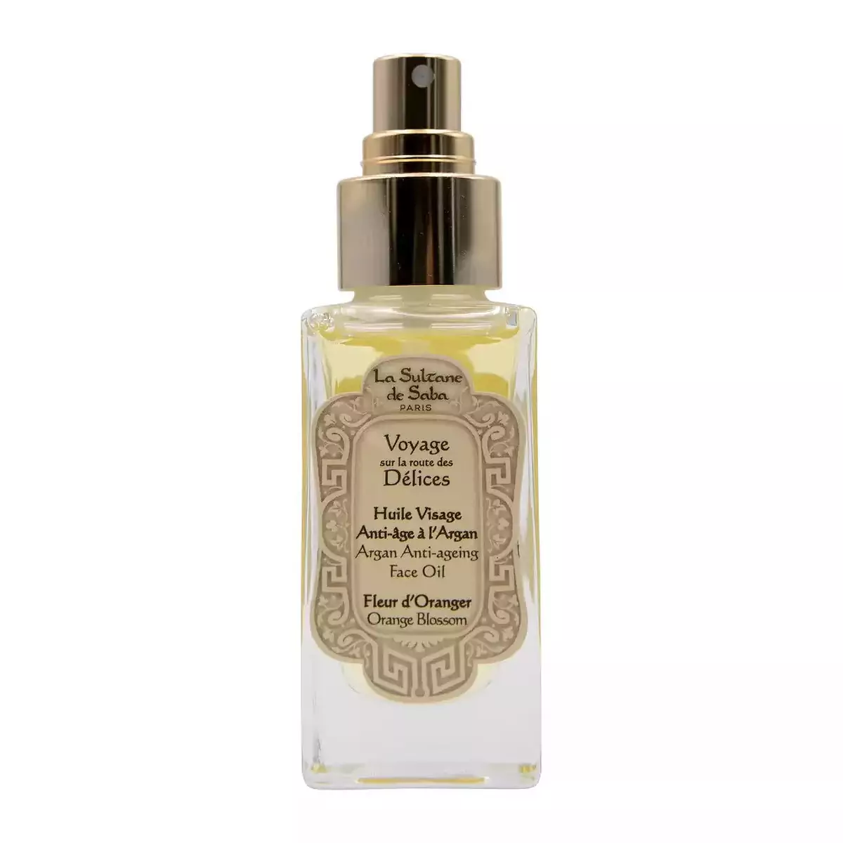 Олія для обличчя Аргана та Квіти Апельсинового Дерева La Sultane de Saba Voyage Delices Argan Face Oil Orange Blossom