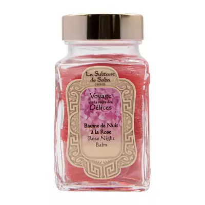 Нічний бальзам для обличчя Троянда La Sultane de Saba Voyage Delices Night Balm Rose