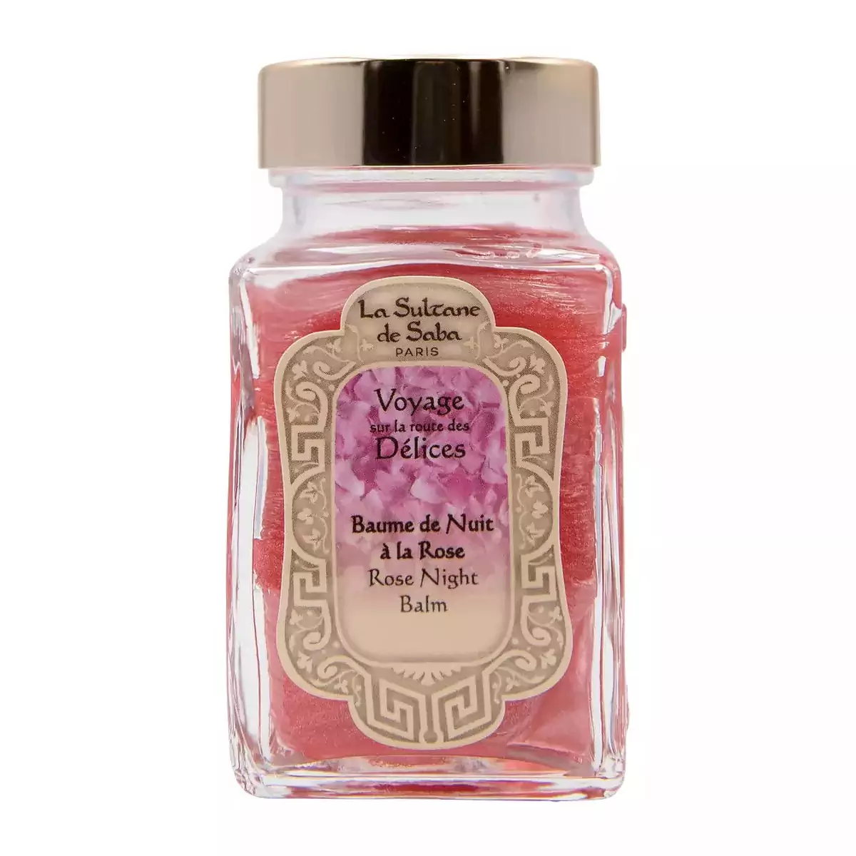 Ночной бальзам для лица Роза La Sultane de Saba Voyage Delices Night Balm Rose