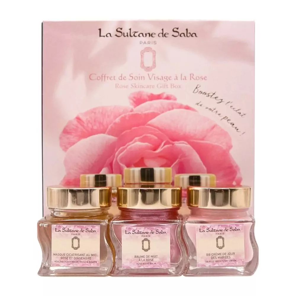Набір для догляду за обличчям La Sultane de Saba Voyage Delices Face Gift Set Rose