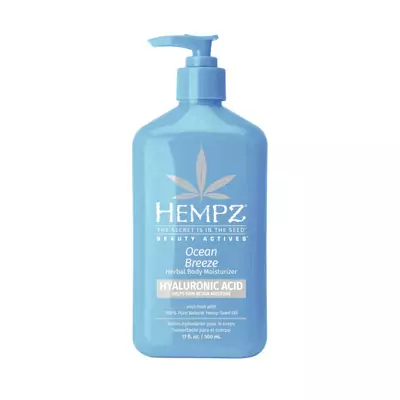 Молочко зволожуюче Оушен Бріз з гіалуроновою кислотою Hempz Ocean Breeze Herbal Body Moisturizer with Hyaluronic Acid