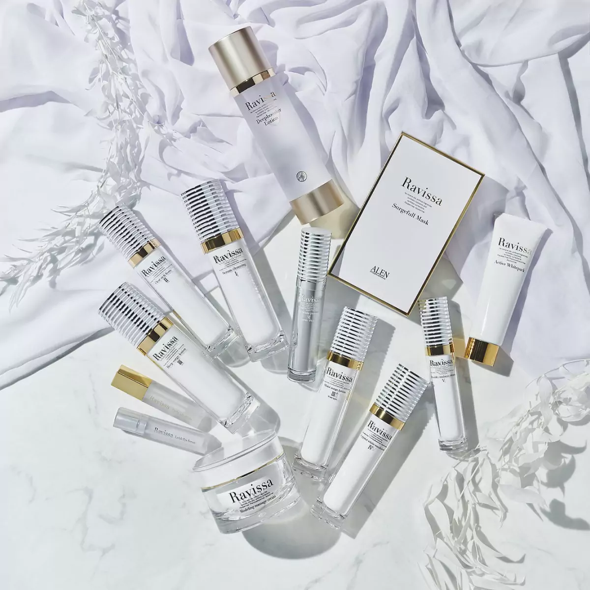Відбілююча маска Ravissa Active Whitepack
