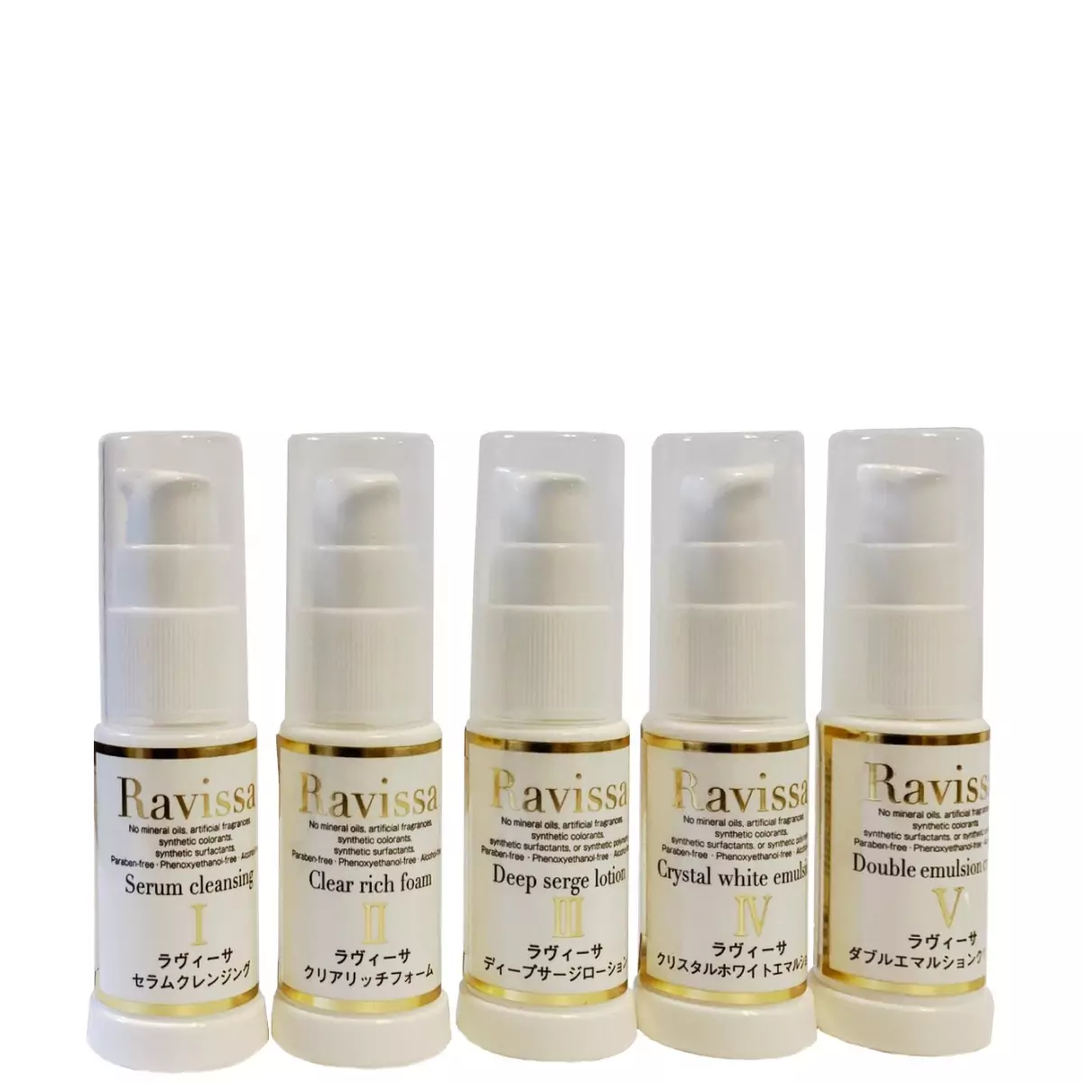 Дорожній набір Ravissa Traveling 5-Pieces Set