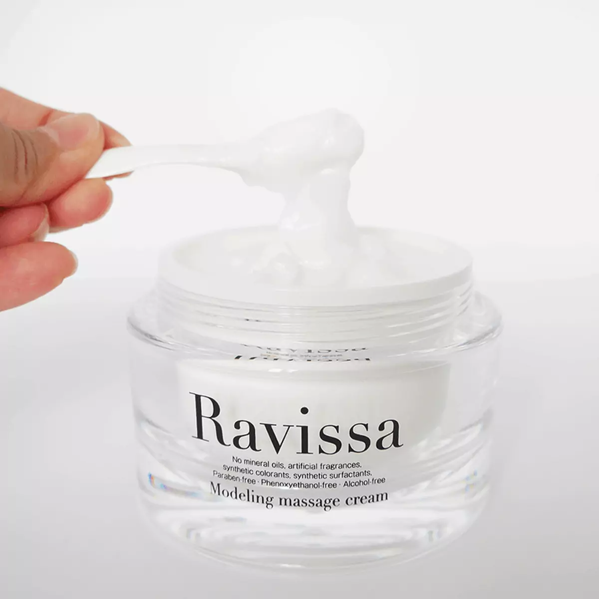 Масажний крем для обличчя та тіла Ravissa Modeling Massage Cream