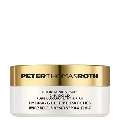 Антивікові патчі для шкіри навколо очей з 24K золотом для ліфтингу та зміцнення Peter Thomas Roth 24K Gold Pure Luxury Lift and Firm Hydra-Gel Eye Patches
