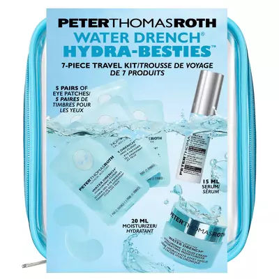Набір для зволоження у тревел форматі Peter Thomas Roth Water Drench Hydra Besties 7-Piece Travel Kit