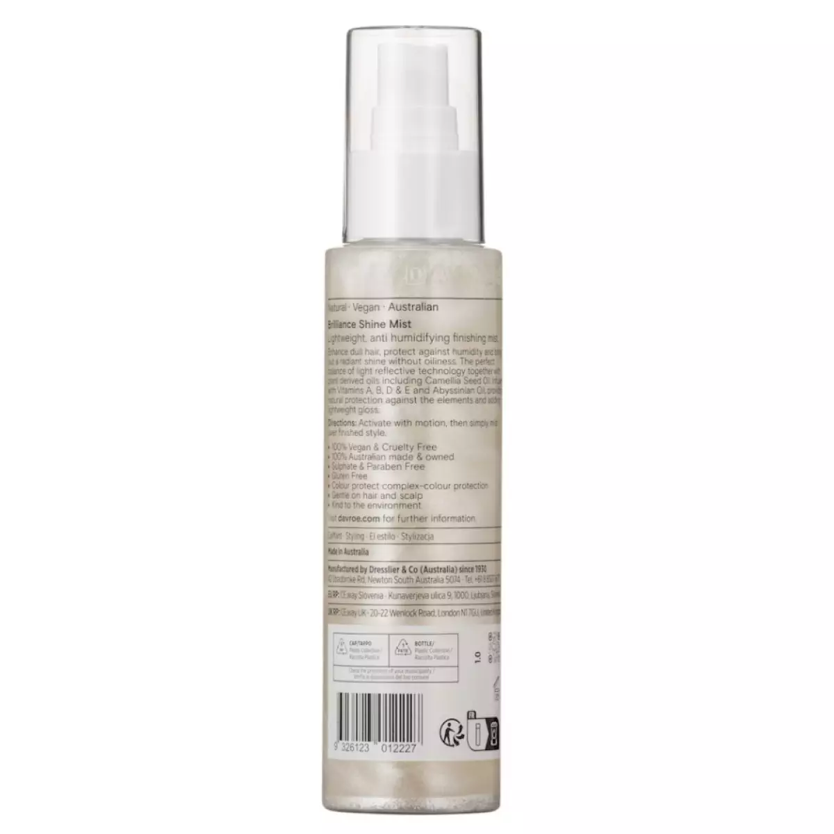 Спрей для придания блеска Davroe Brilliance Shine Mist