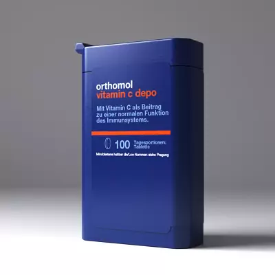 Вітамін С для підтримки імунної системи (таблетки) Orthomol Vitamin C Depo