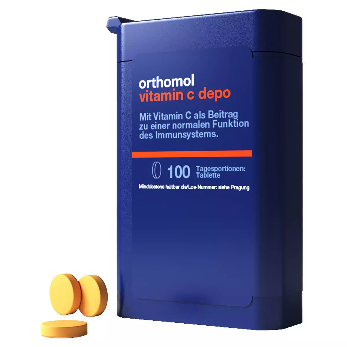 Вітамін С для підтримки імунної системи (таблетки) Orthomol Vitamin C Depo