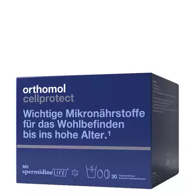 Вітамінно-мінеральний комплекс для людей до похилого віку (гранули-капсули-таблетки) Orthomol Cellprotect
