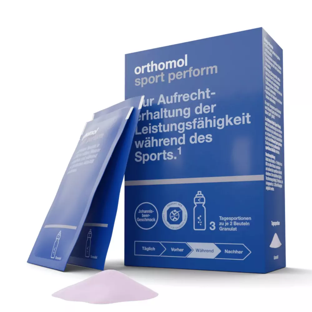 Вітамінно-мінеральний комплекс під час тренування (гранули) Orthomol Sport Perform