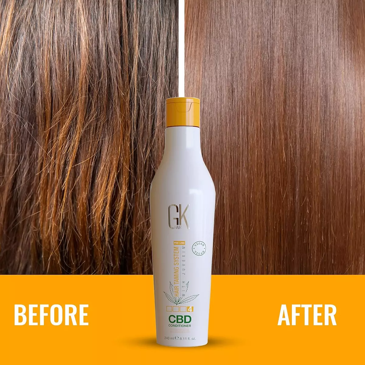 Кондиционер с веганским протеином GKhair CBD Vegan Conditioner
