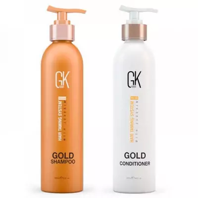 Золотий набір для волосся з кератином GKhair Gold Line Gift Set