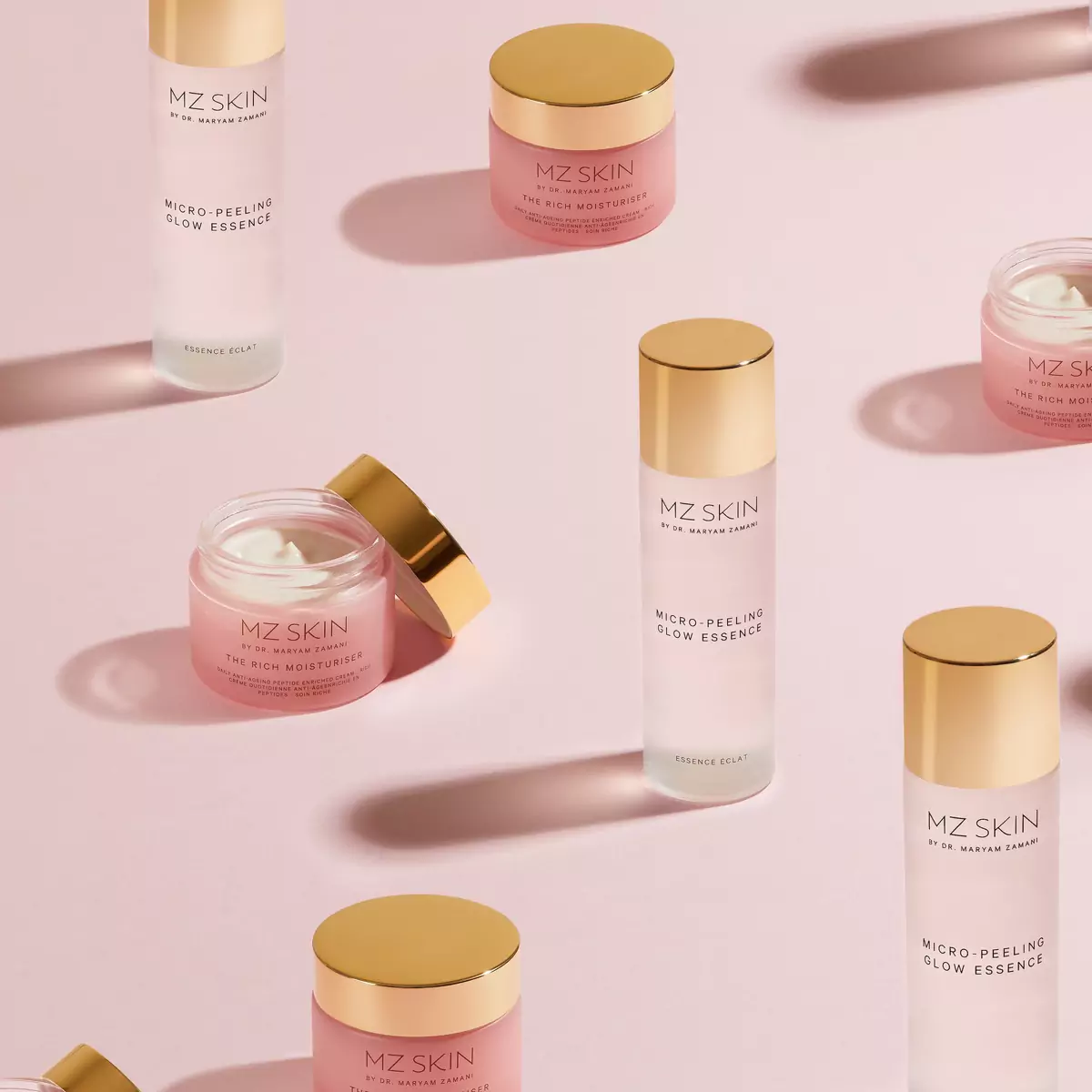 Лосьон для сияния лица MZ Skin Micro Peeling Glow Essence