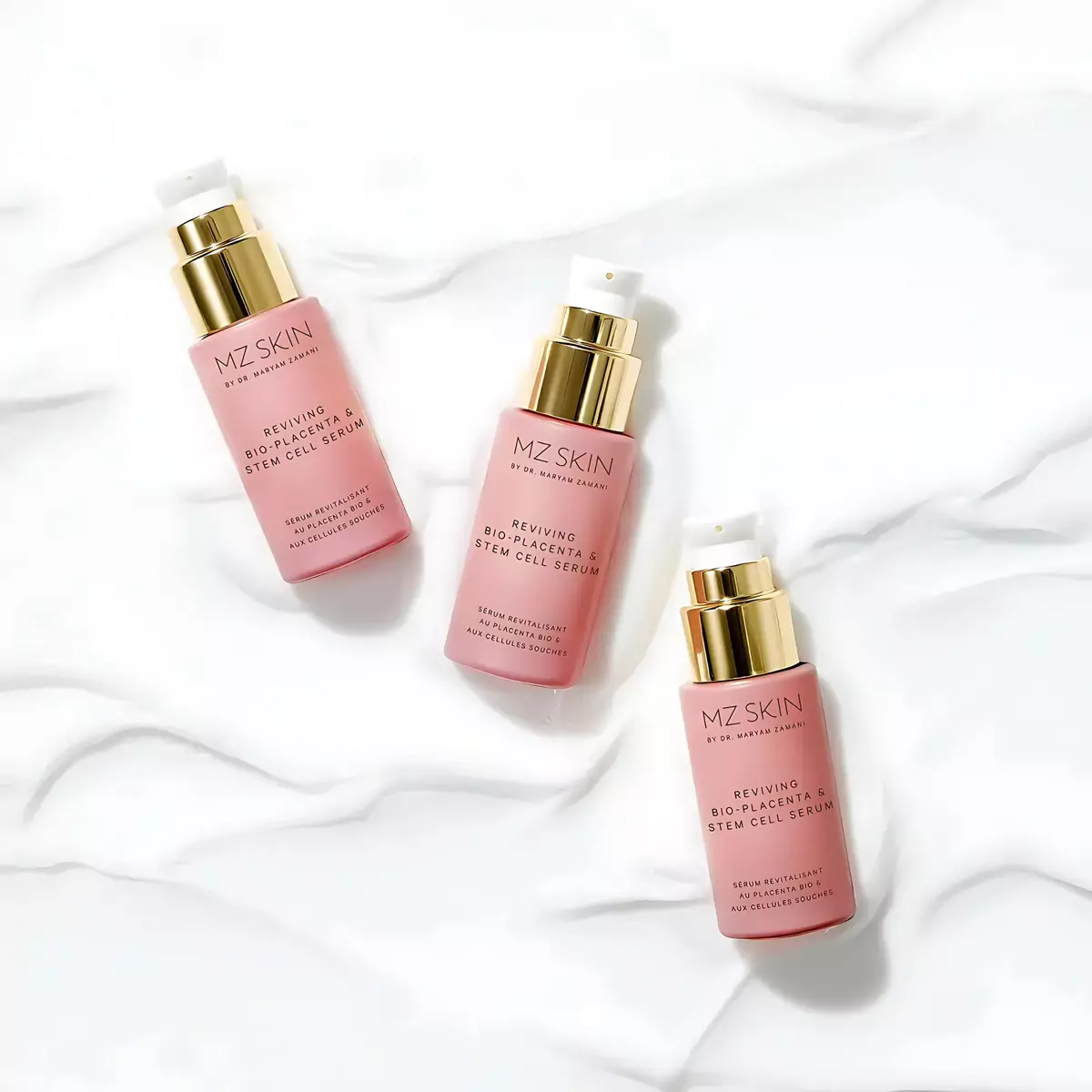 Восстанавливающая сыворотка с биоплацентой и пептидами MZ Skin Reviving Bio-Placenta and Stem Cell Serum