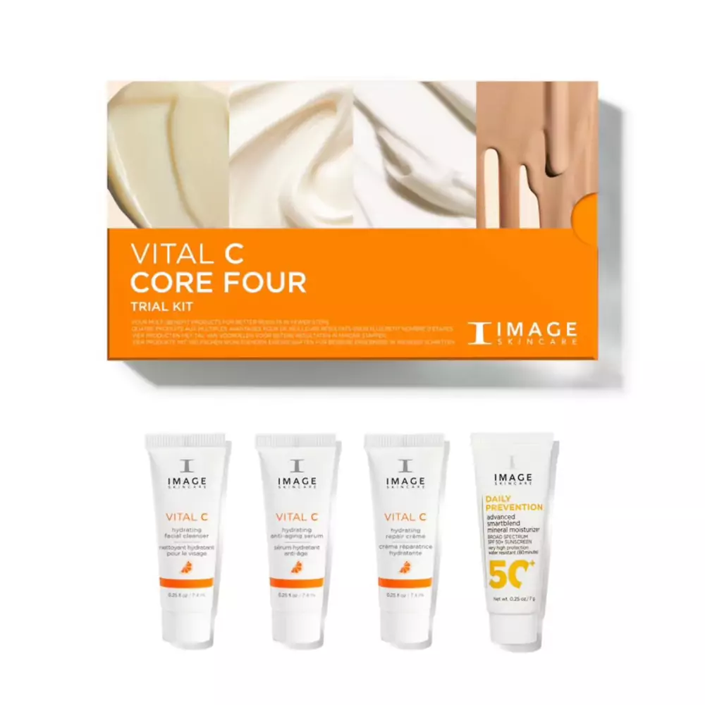 Дорожній набір Image Skincare Trial Kit Core 4 Vital C Trial Kit