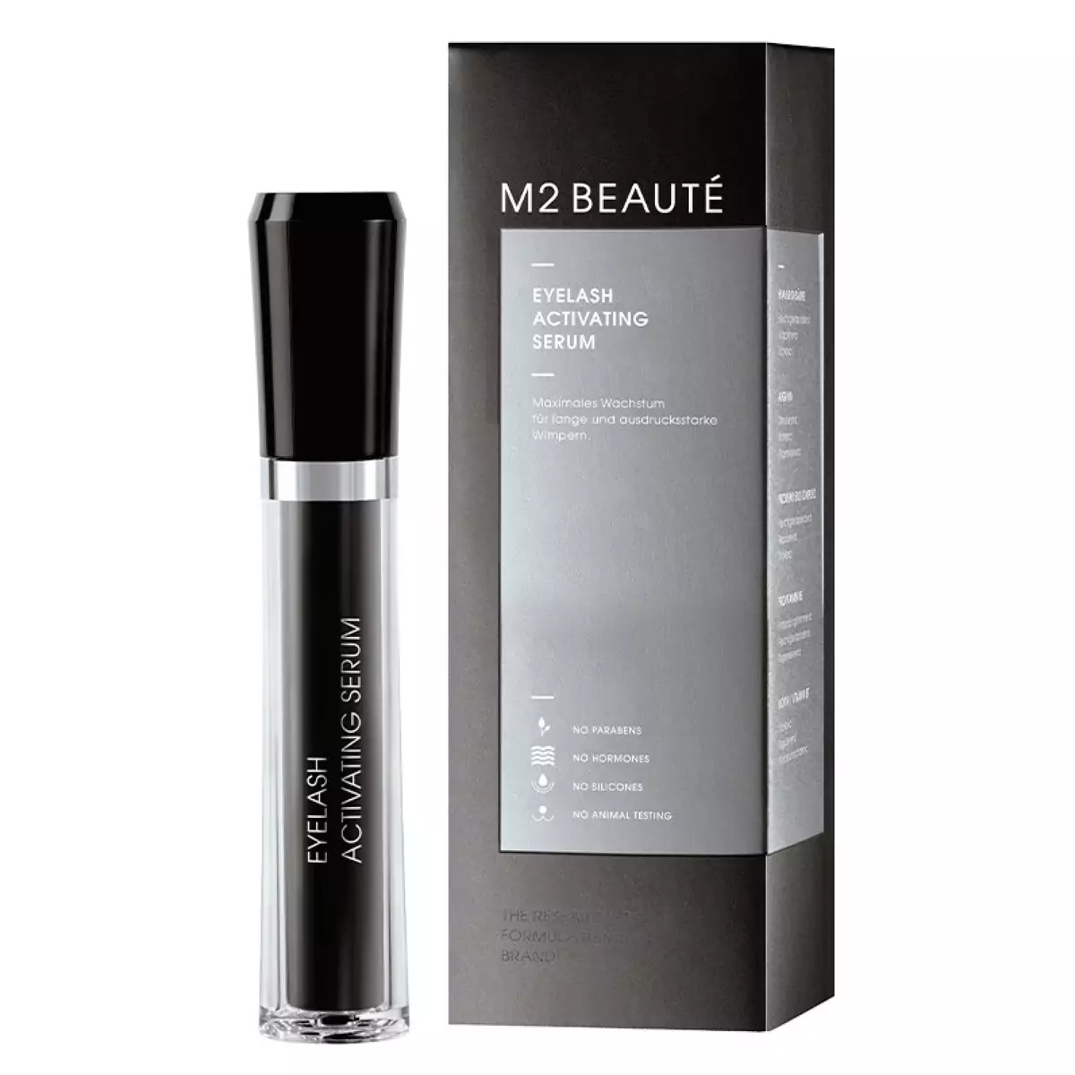 Сыворотка-бустер 3 в 1 для роста ресниц +50% M2 BEAUTÉ Eyelash Activating Serum