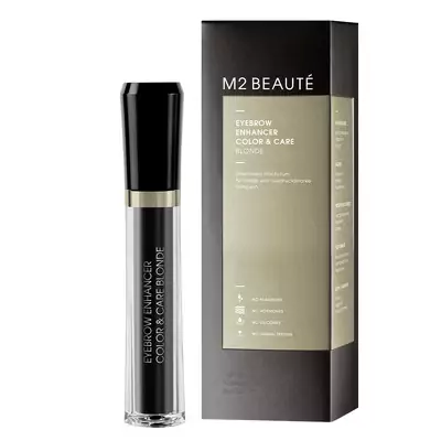 Туш-догляд з cu-пептидом для брів +25% M2 BEAUTÉ Eyebrow Enhancer Color and Care