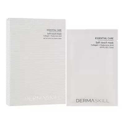 Гидрогелевая маска с коллагеном и гиалуроновой кислотой Dermaskill Soft Touch Mask