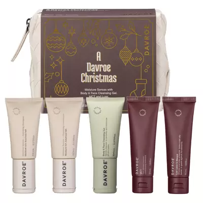 Рождественский тревел набор для увлажнения Davroe Moisture Senses Travel Pack