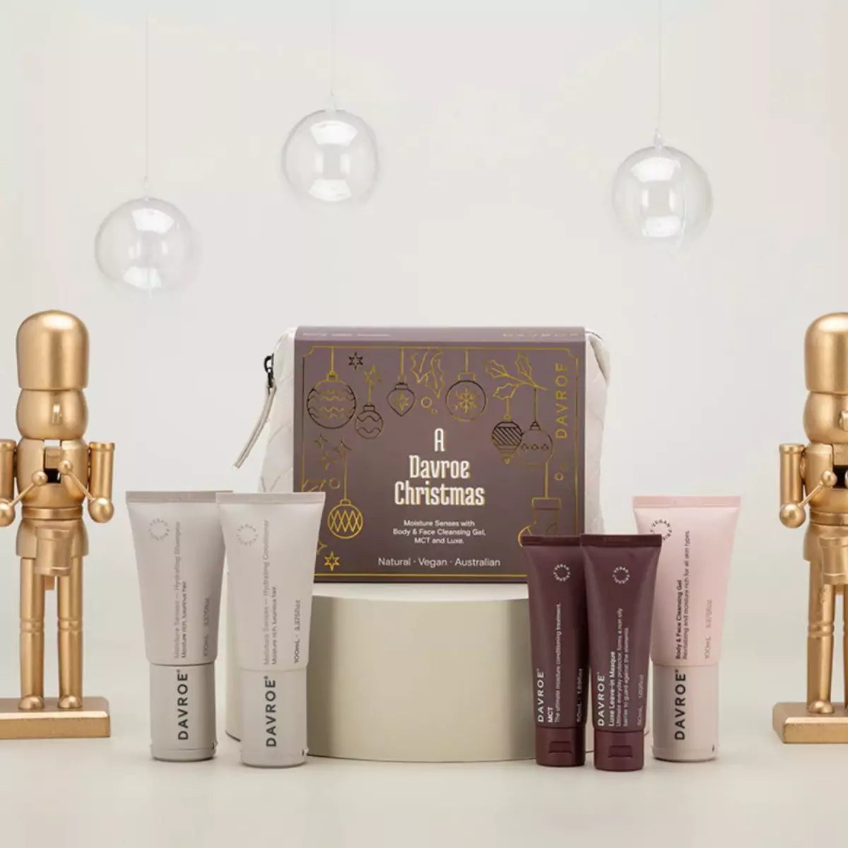 Рождественский тревел набор для увлажнения Davroe Moisture Senses Travel Pack