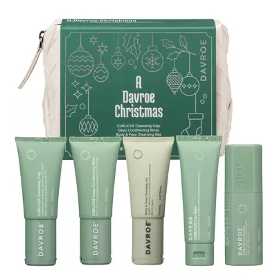 Рождественский тревел набор для кудрей Davroe Curlicue Travel Pack
