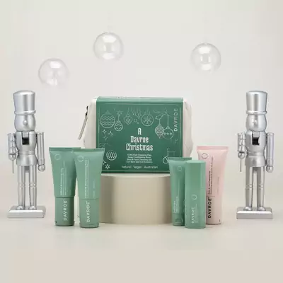 Рождественский тревел набор для кудрей Davroe Curlicue Travel Pack