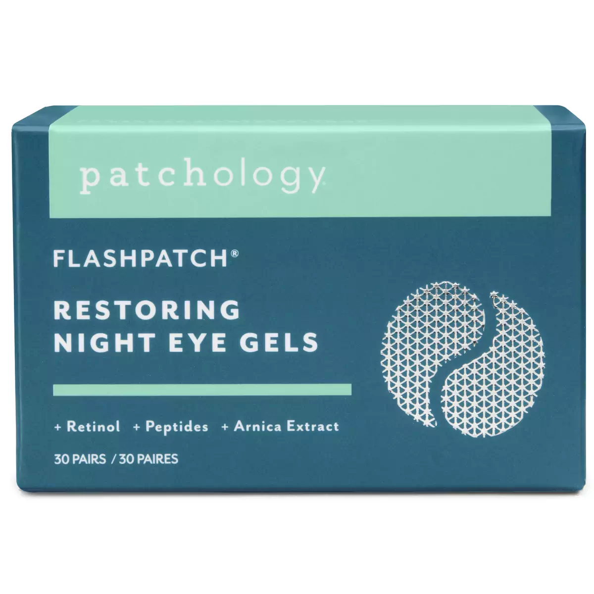 Нічні відновлюючі патчі Patchology FlashPatch Restoring Night Eye Gels