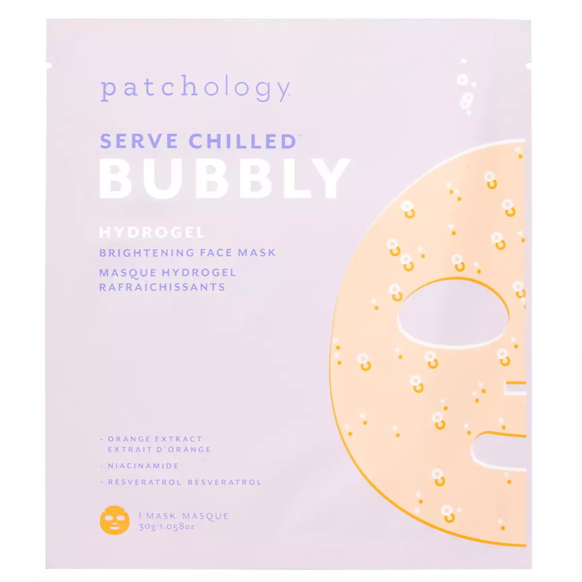 Осветляющая Гидрогелевая Маска Patchology Bubbly Hydrogel Mask