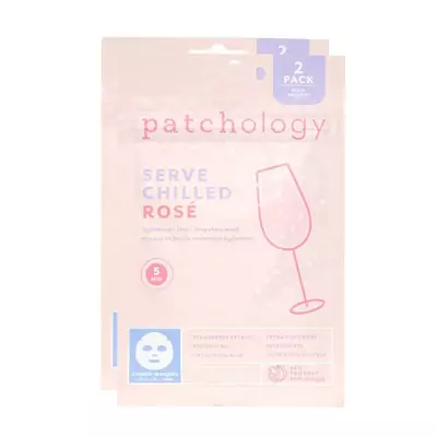 Освежающая маска для лица экстрактом розы Patchology Rose Sheet Masque 2 Pack Duo