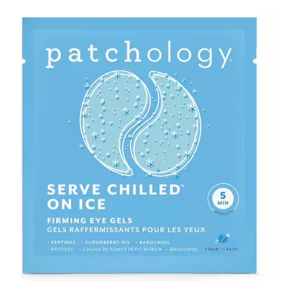 Охолоджуючі та зміцнюючі патчі Patchology Serve Chilled Iced Eye Gels