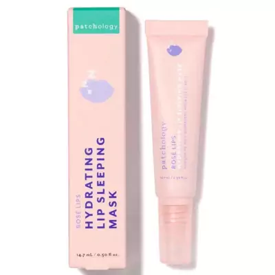 Зволожуюча нічна маска для губ Patchology Rose Lip Mask