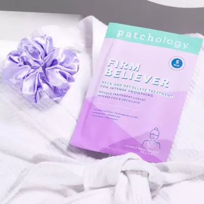 Разглаживающая маска для шеи и декольте Patchology Firm Believer Neck and Decollete Treatment