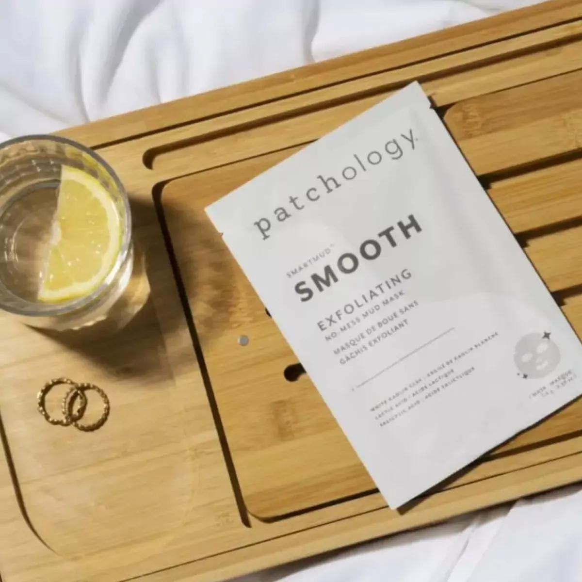 Оновлююча маска з кислотами Patchology SmartMud Smooth