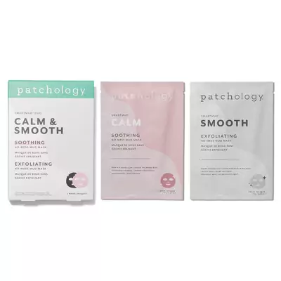 Дуо масок Обновляющая и Успокаивающая Patchology SmartMud Duo - Smooth and Calm